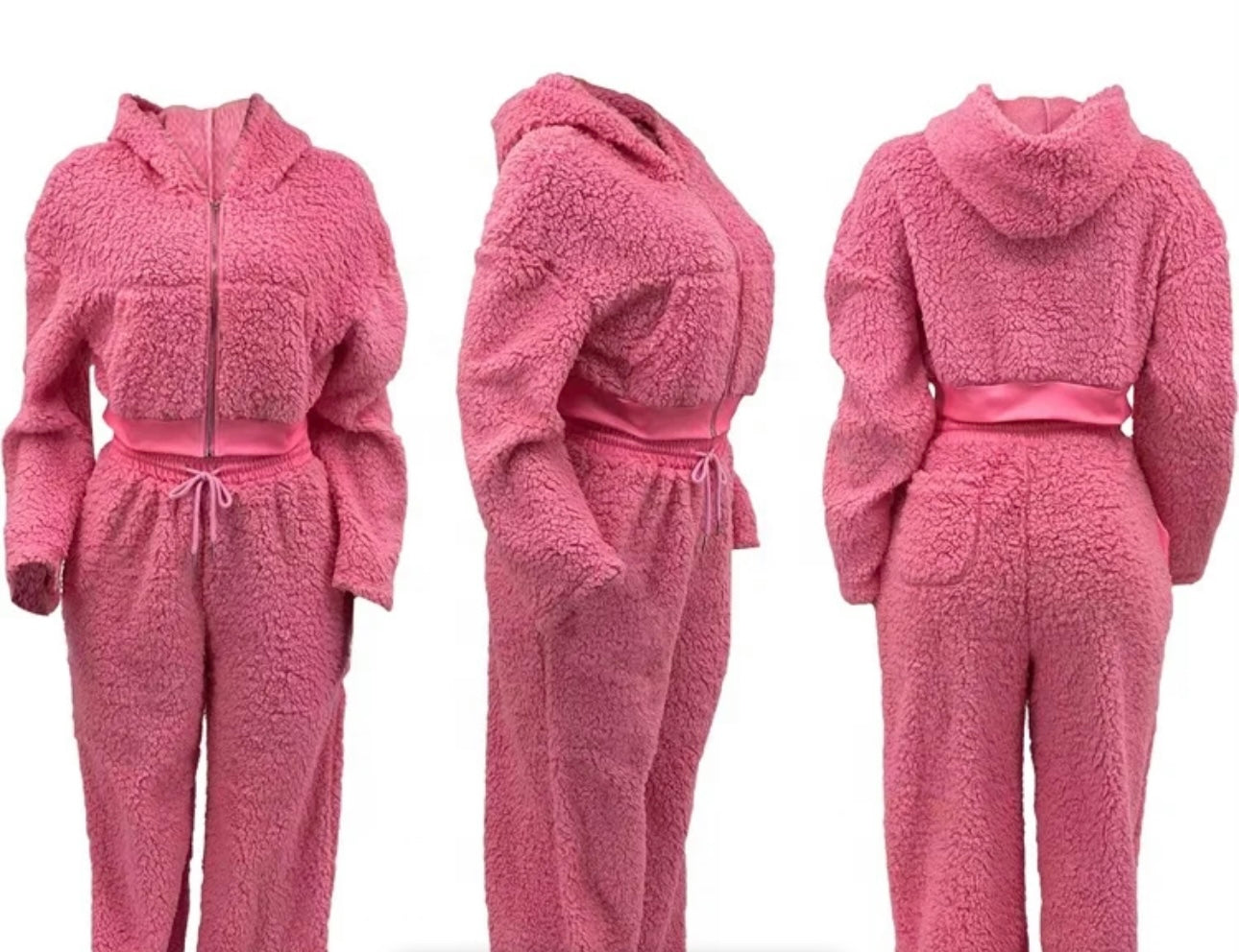 Sherpa Two Piece Pants Set - Luxa Rova