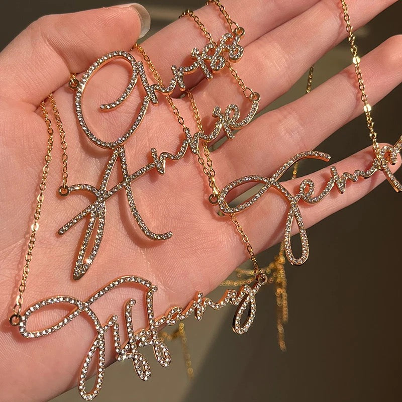 Custom Name Necklace - Luxa Rova