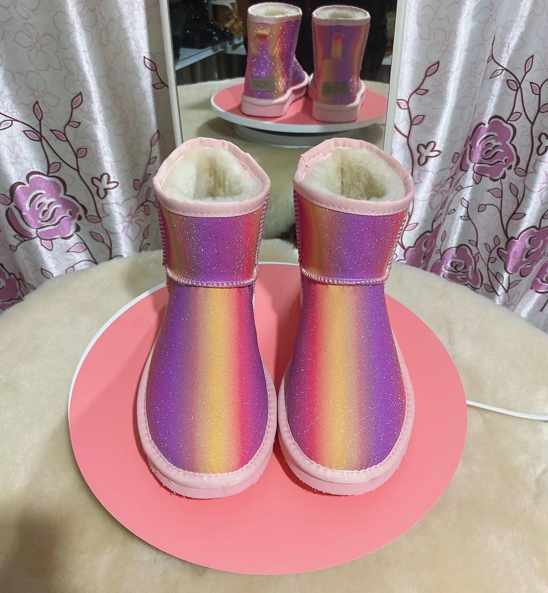 Rainbow Glitter UGGs