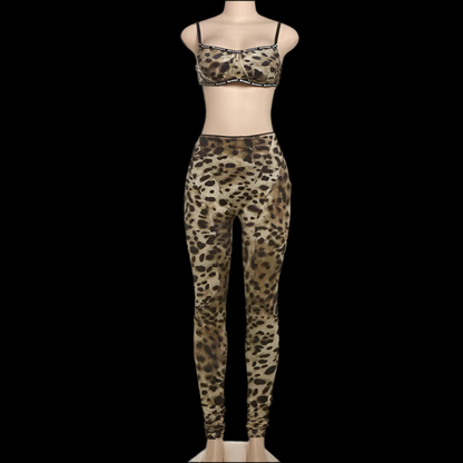 Leopard Slim Set
