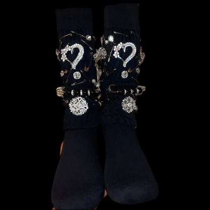 Slouch Socks With Charms - Luxa Rova 