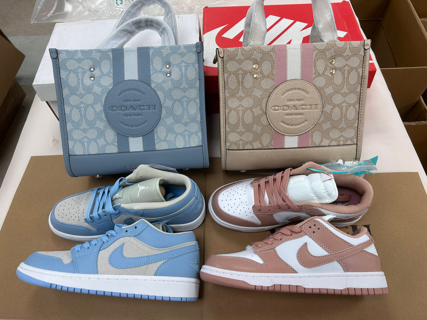 Coach Purse+Dunks Set