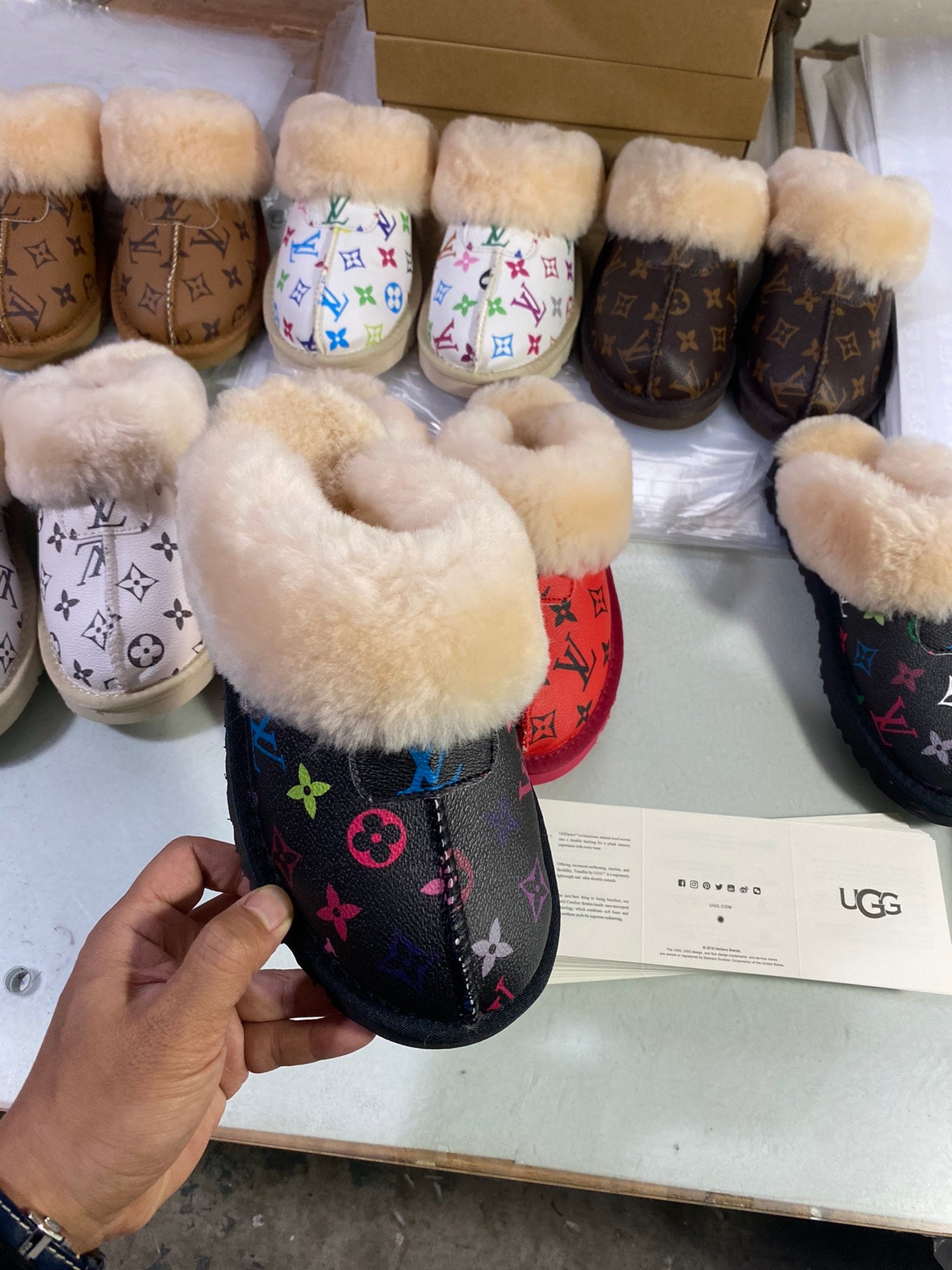 Louis Vuitton Ugg Slippers