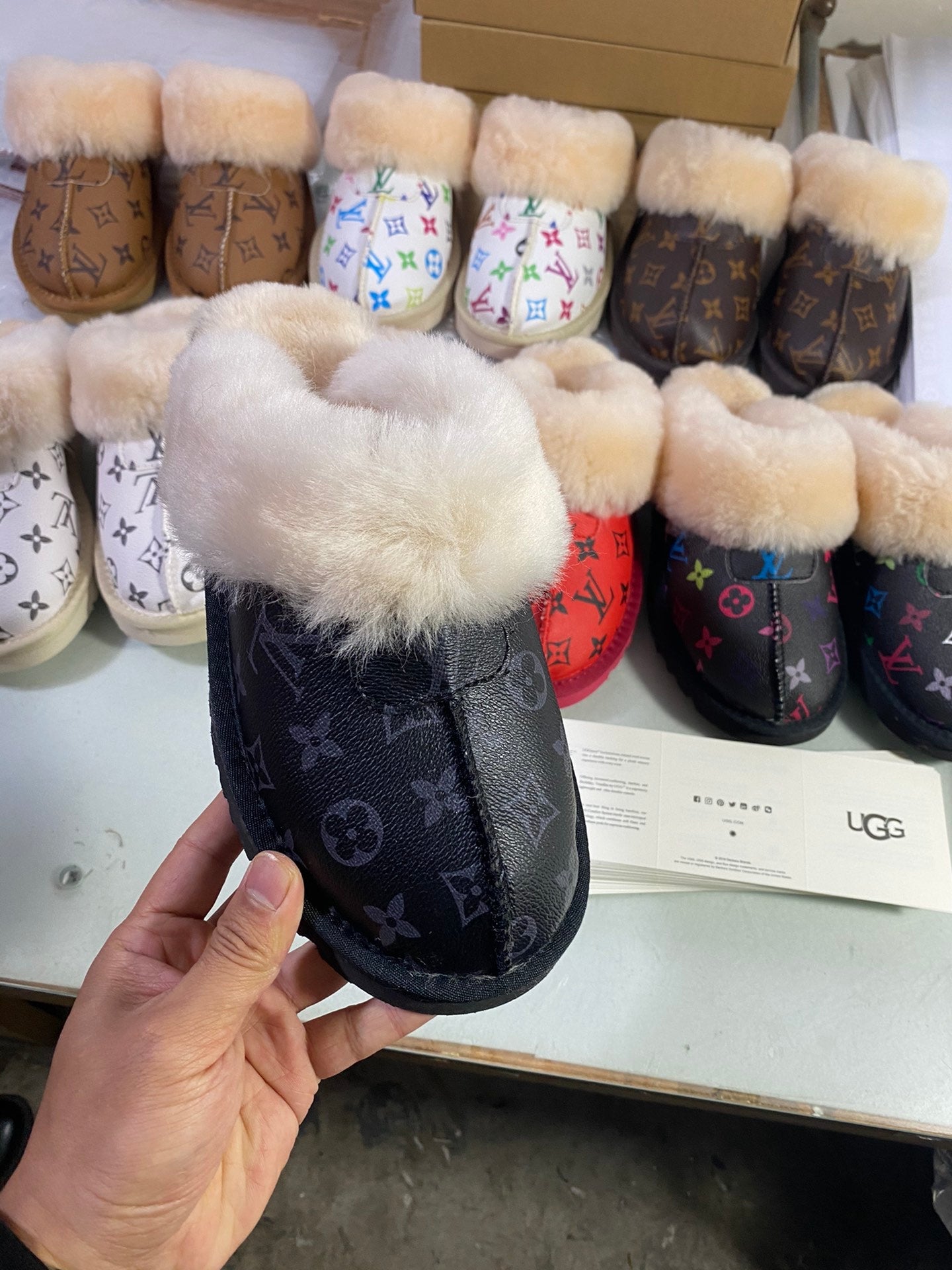 Louis Vuitton Ugg Slippers