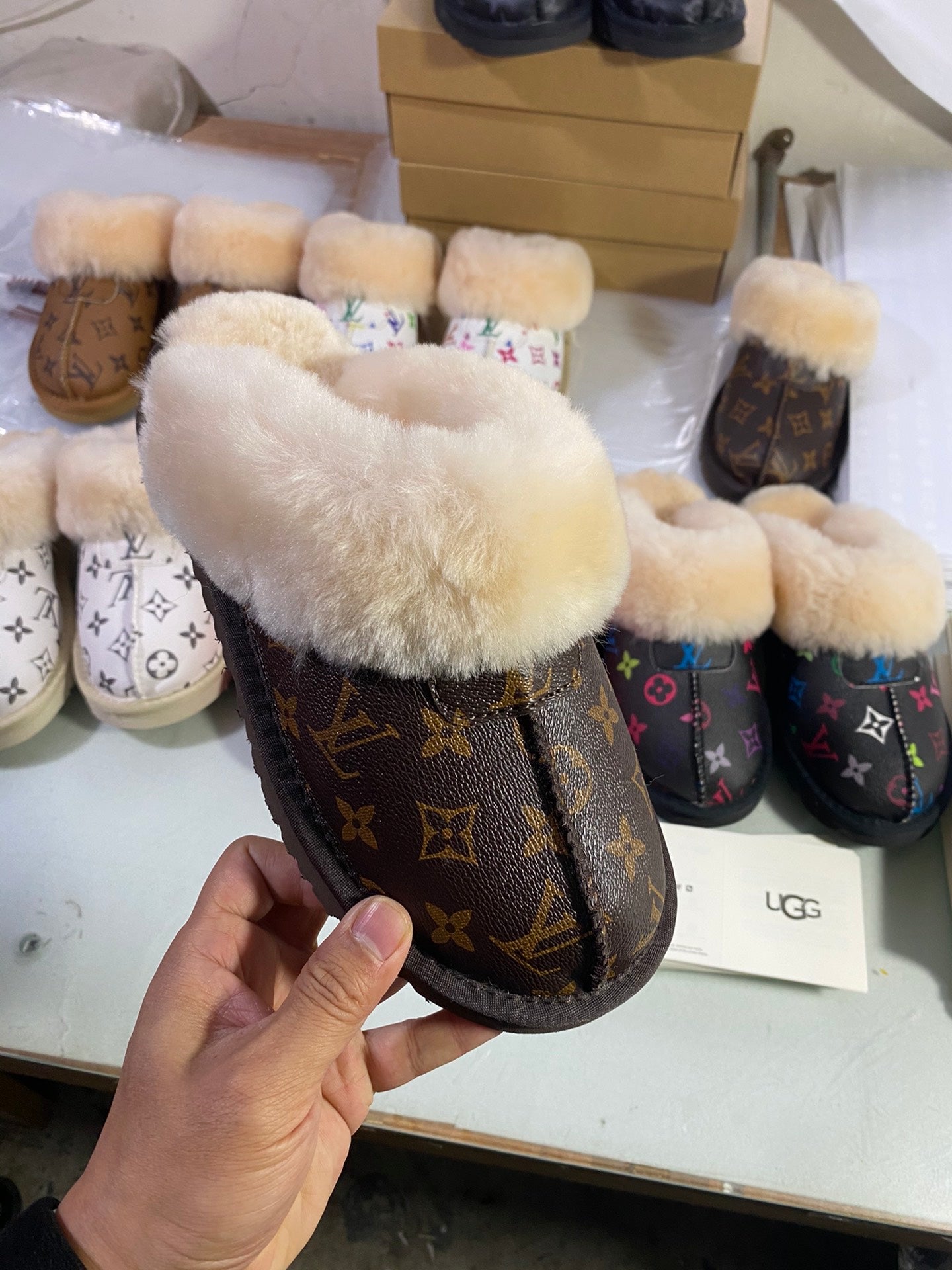 Louis Vuitton Ugg Slippers