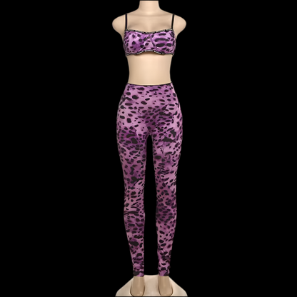 Leopard Slim Set