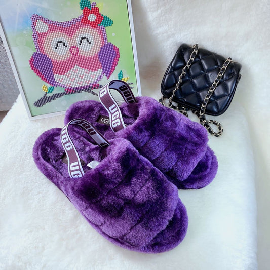 UGG Fluff Yeah Slippers PURPLE