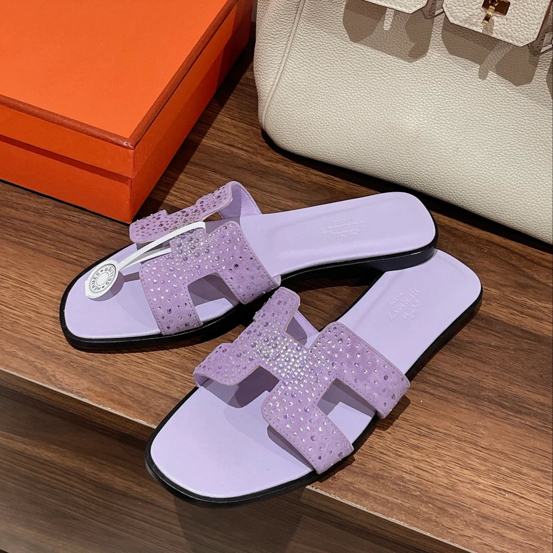 'MES PURPLE SANDAL