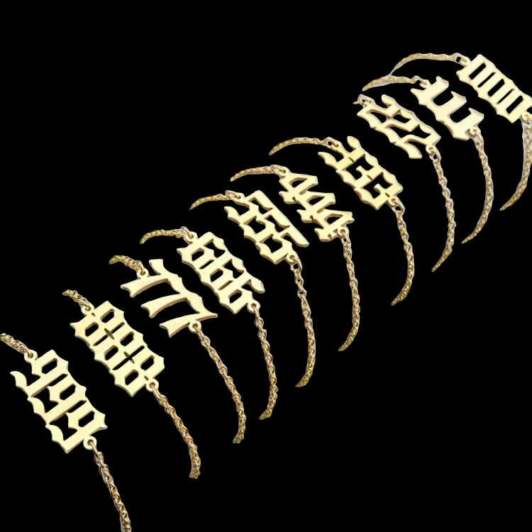 Angel Numbers Bracelet