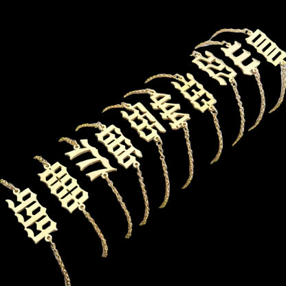 Angel Numbers Bracelet