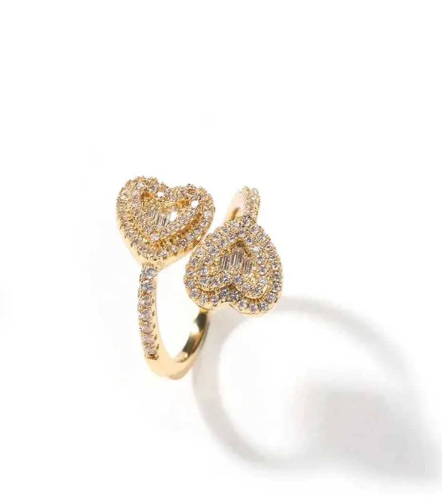 Twisted Heart Ring