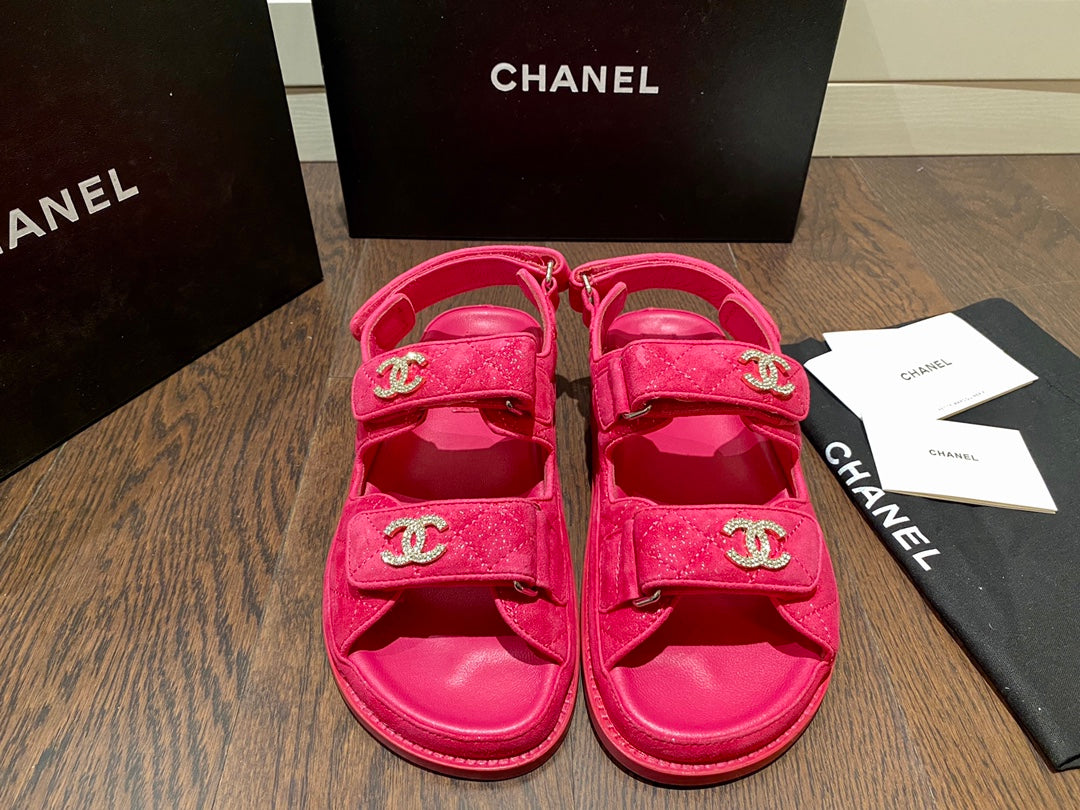 CC Sandals HOT PINK