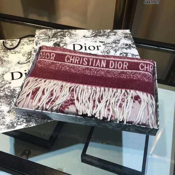 Christian Dior Scarf RED