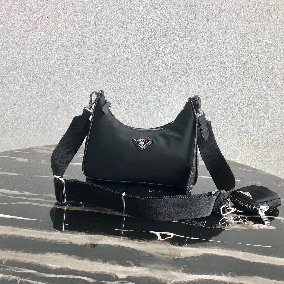 PRADA BLACK NYLON BAG