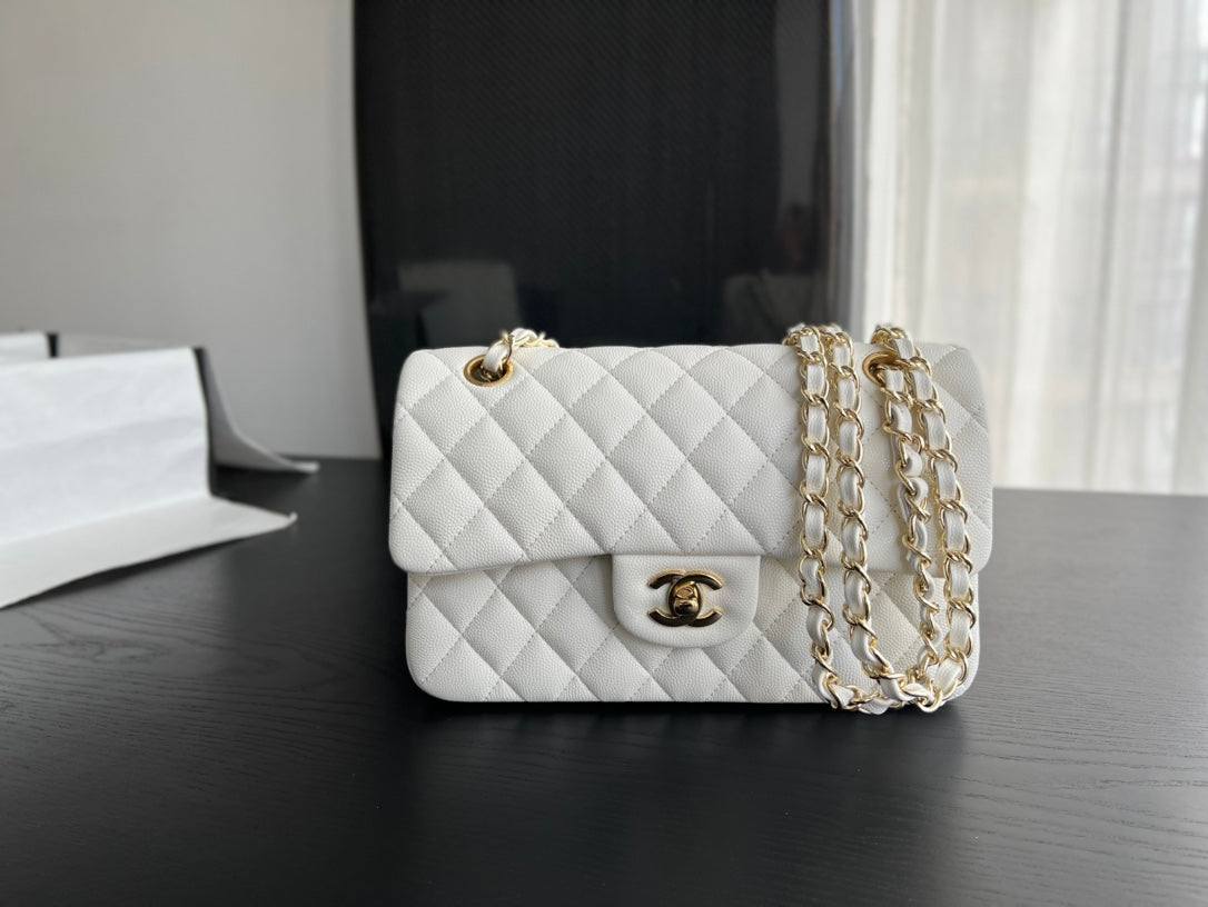 Chanel HandBag GOLD/WHITE