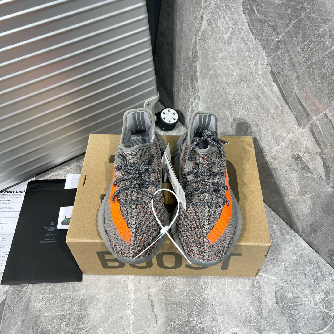 YEEZY BOOST 350 CORE ORANGE/GREY