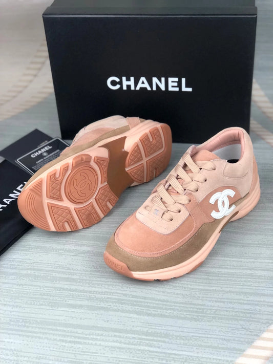 CC TAN/MAUVE/BEIGE SNEAKER