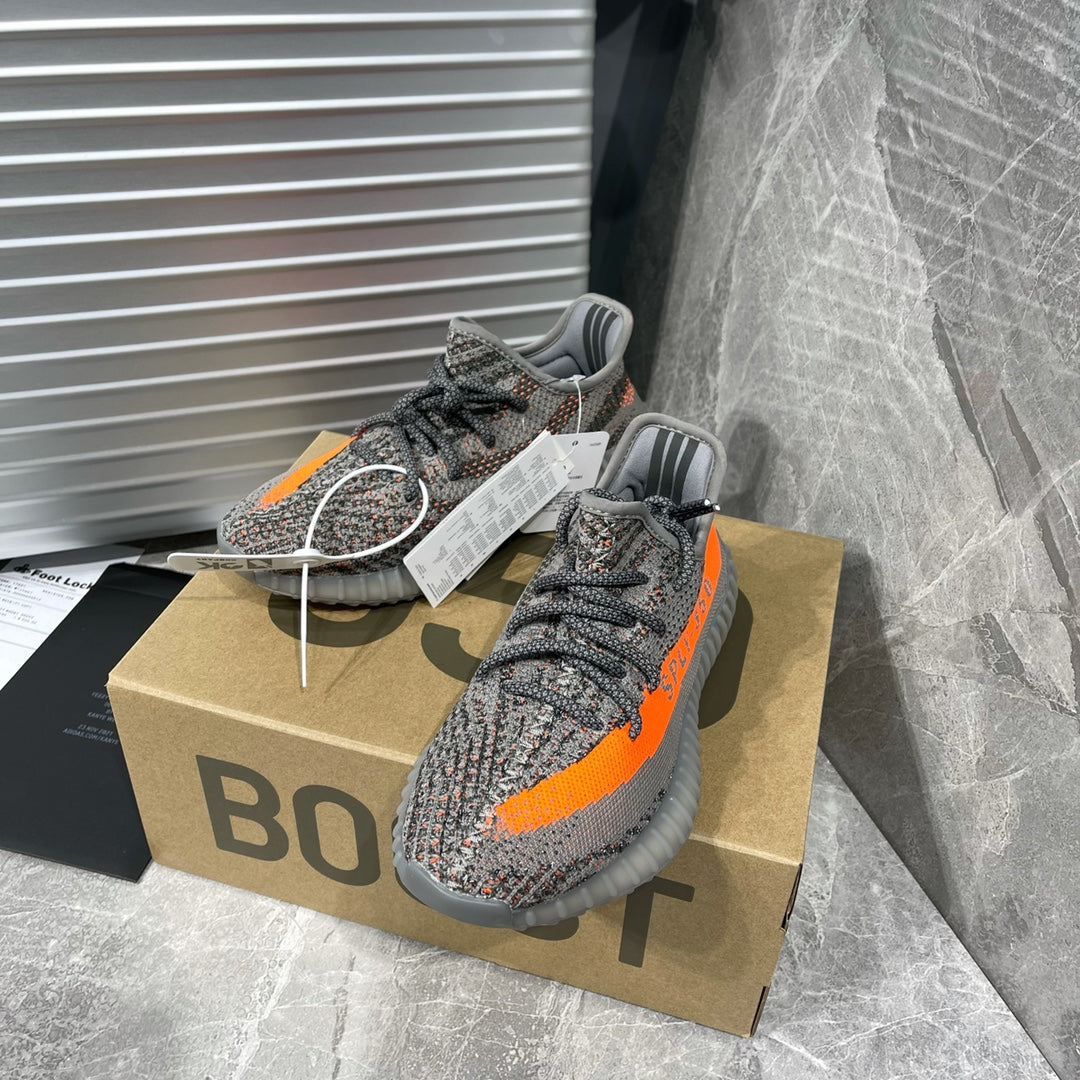 YEEZY BOOST 350 CORE ORANGE/GREY