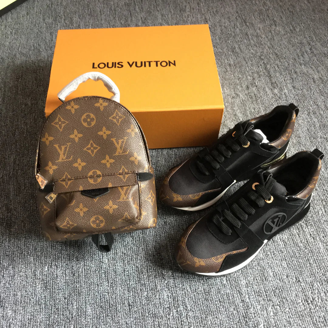 LV BACKPACK AND SNEAKER SET