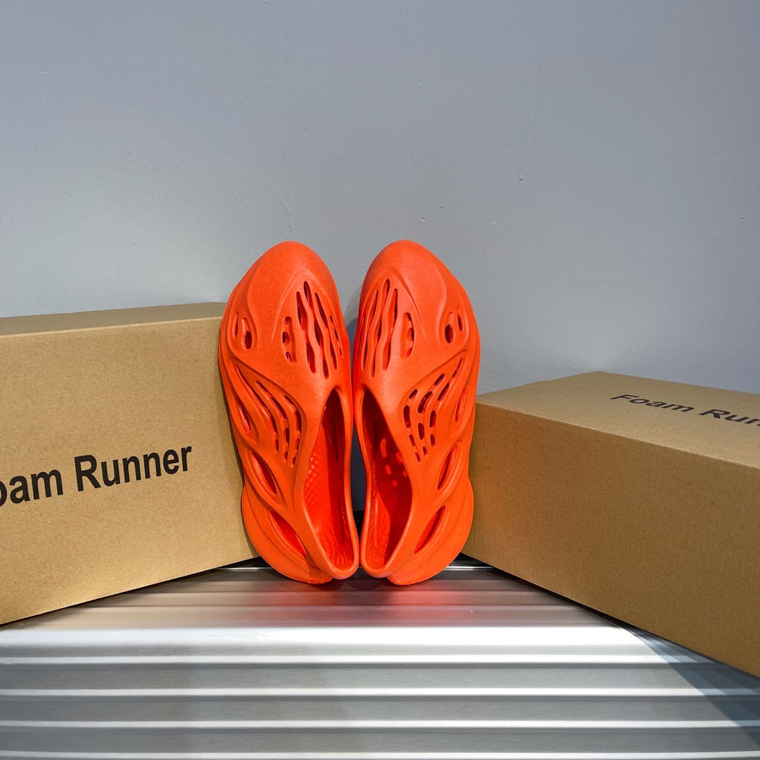 Yeezy Orange Foam Runner Slides