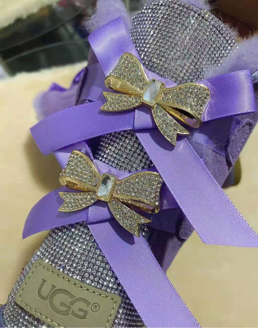 Diamond Uggs with Bows