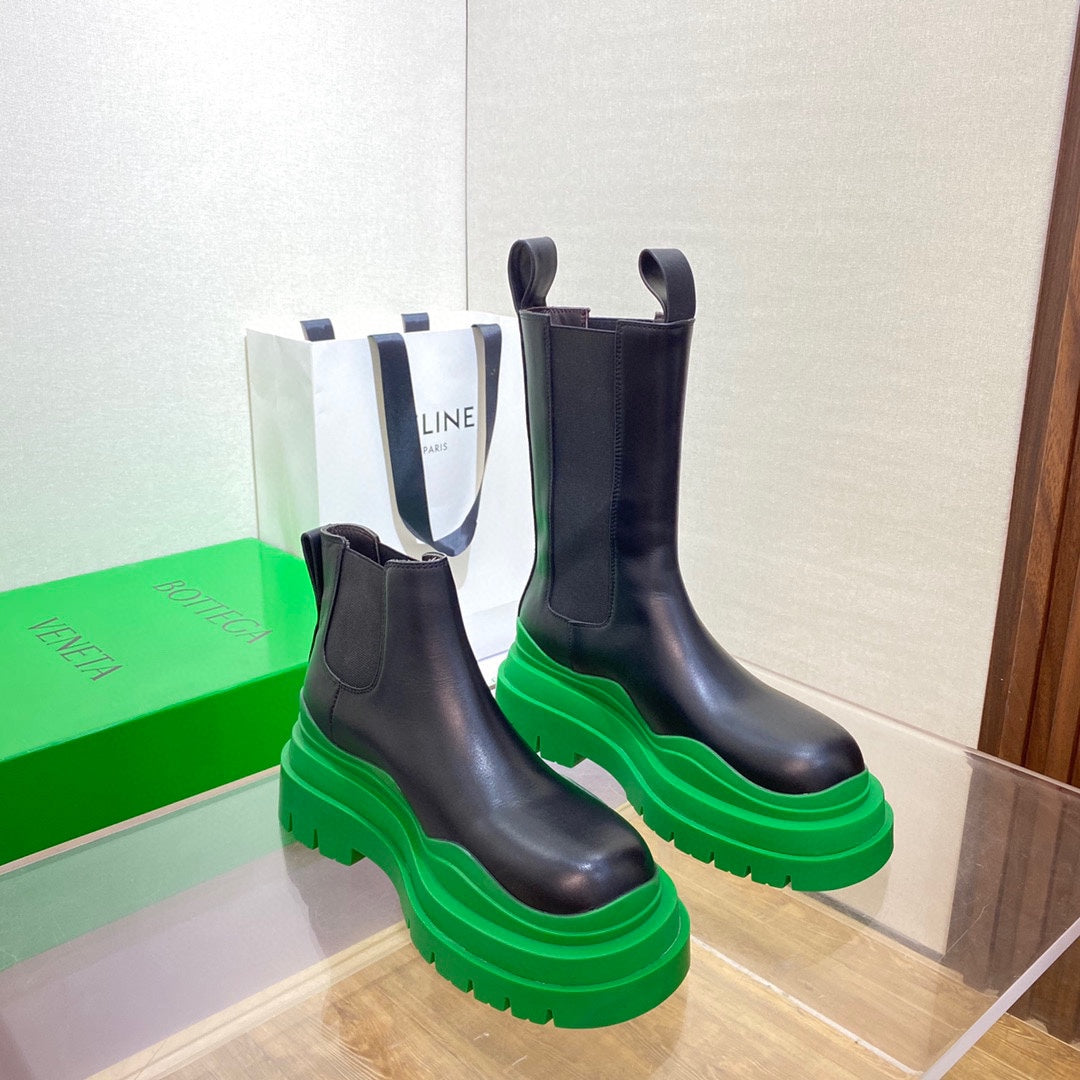 Bottega Tire Boots GREEN