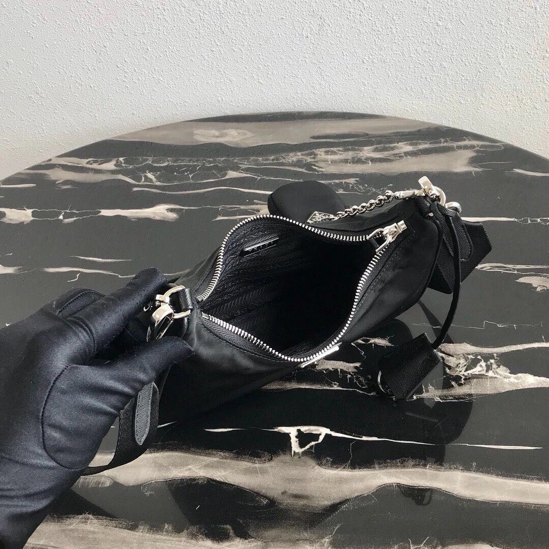 PRADA BLACK NYLON BAG