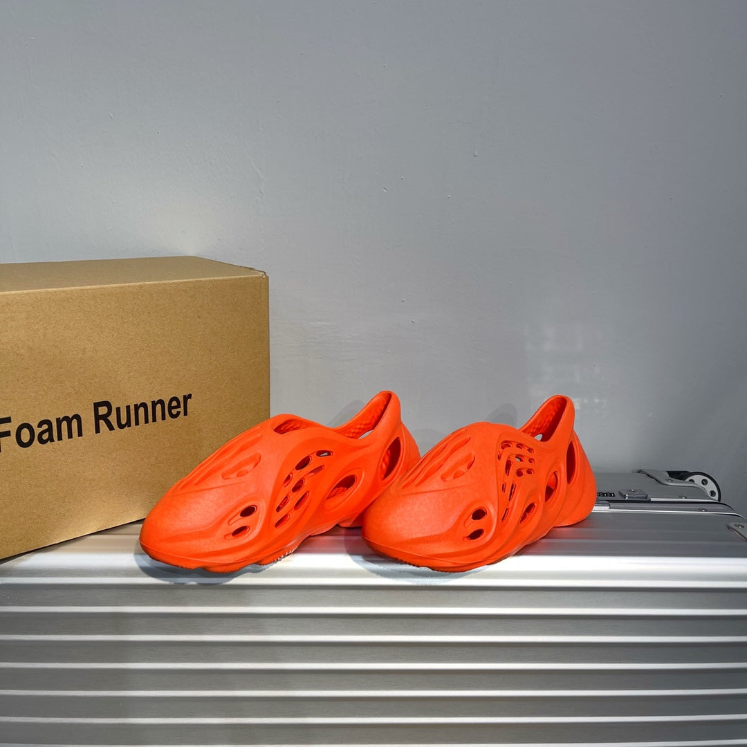 Yeezy Orange Foam Runner Slides