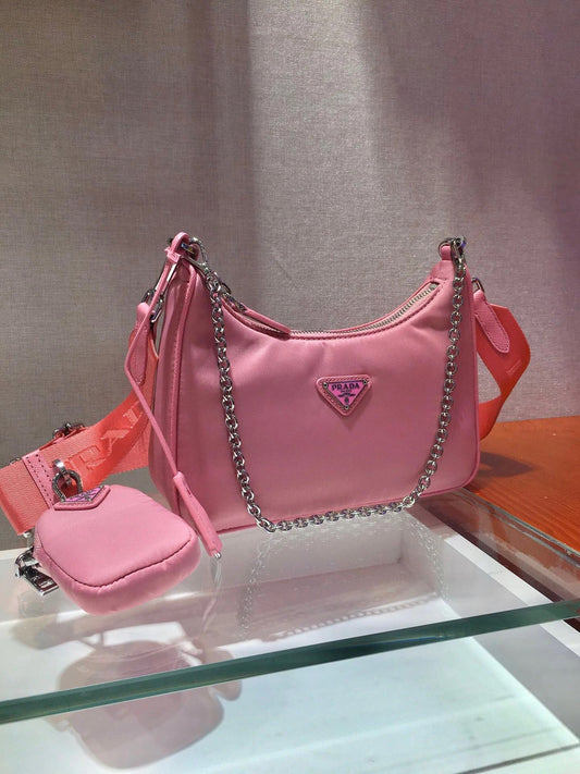 PRADA NYLON BAG PINK