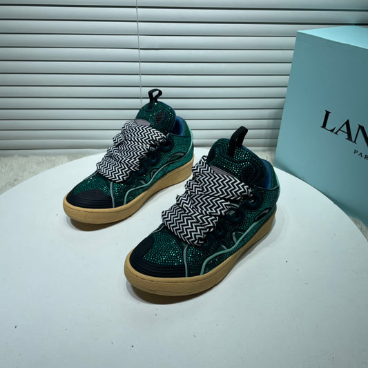 Lanvin Rhinestones Green