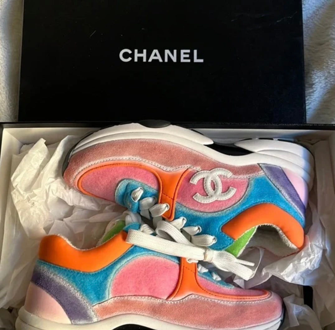 Chanel MultiColor Sneakers