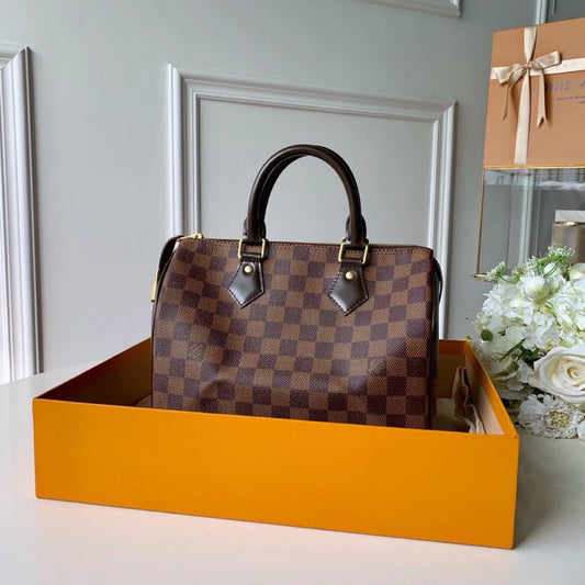 LV BROWN DAMIER SPEEDY