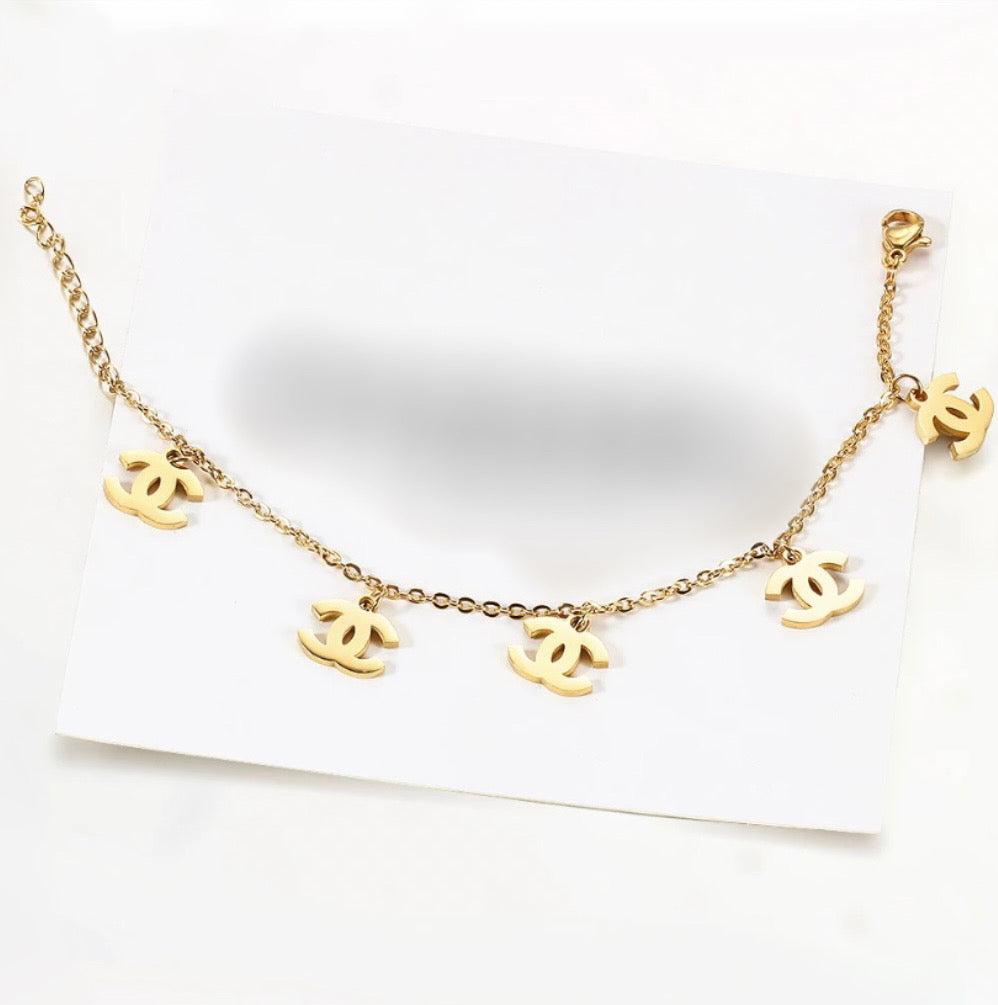 Chanel Anklet GOLD