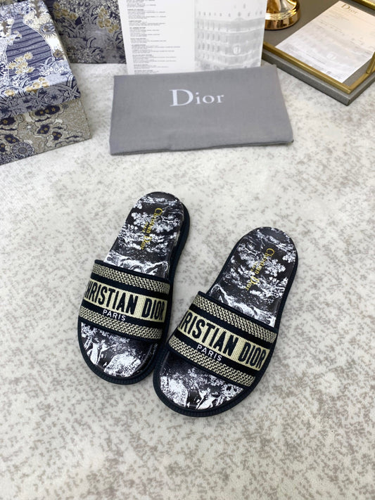 Christian Dior Sandals BLACK