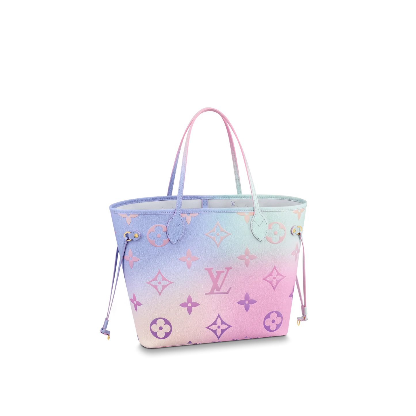 LV MULTICOLOR PURPLE PINK NEVERFULL